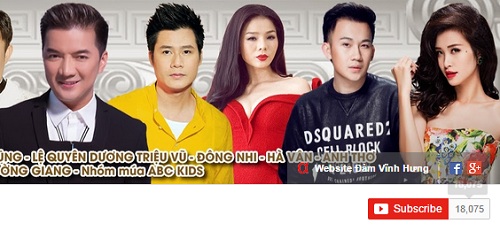 Xếp hạng 10 kênh Youtube hot nhất của ca sỹ Việt - 5