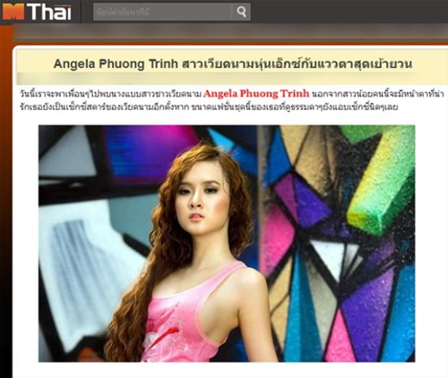 Ảnh phản cảm của Angela Phương Trinh lên báo Thái Lan - 3