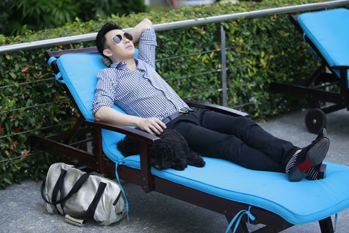 Một ngày của Dương Triệu Vũ với “con gái“ - 16