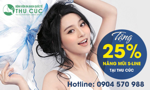 Tiết kiệm 25% khi nâng mũi S-line tại Thu Cúc - 1