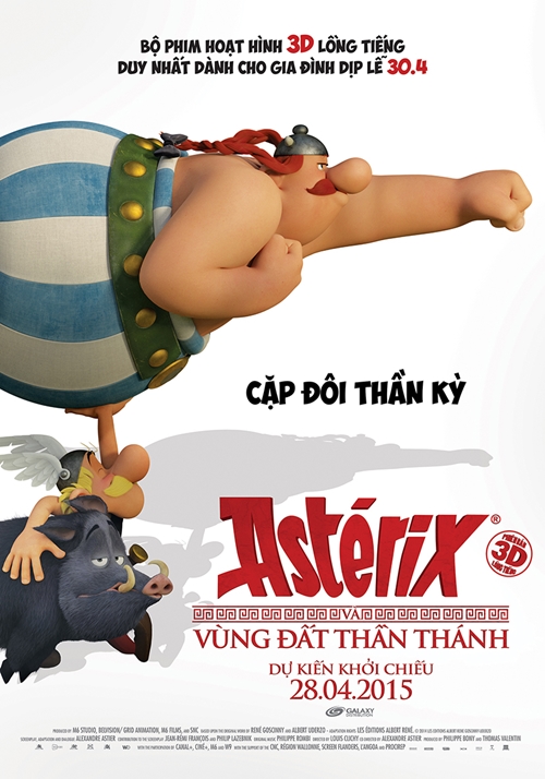 “Phát sốt” với những nhân vật của “Asterix và Vùng đất thánh“ - 1