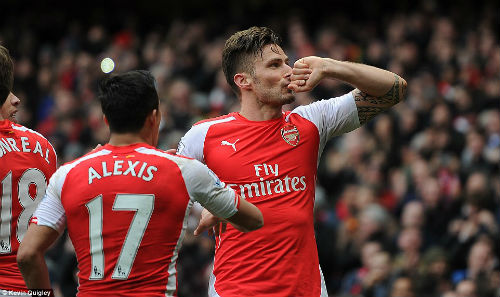 Olivier Giroud: Từ “chân gỗ” thành “Pháo thủ" có hạng - 2