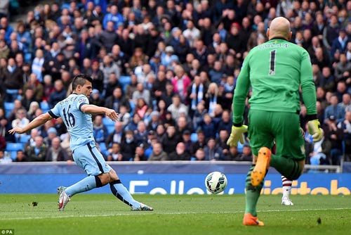 Man City: Món quà trên trời rơi xuống của Aguero - 2