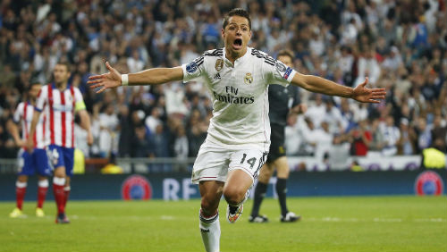 Liên tiếp lập đại công, Real phải giữ Chicharito - 1