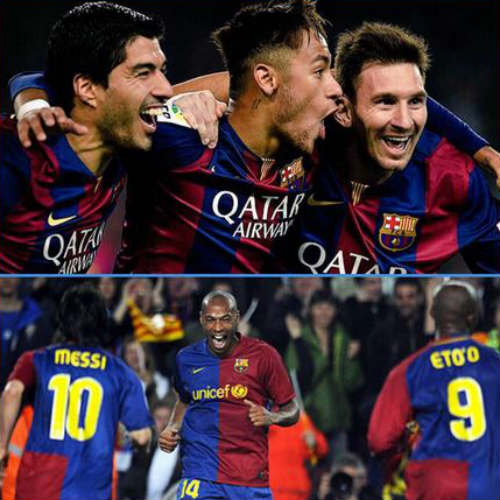 Messi, Neymar & Suarez hướng đến kỉ lục phá lưới ở Barca - 1