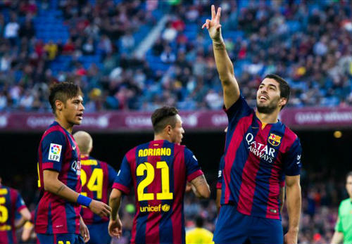 Barca thắng đậm, Suarez lại mơ “hủy diệt" Bayern - 1