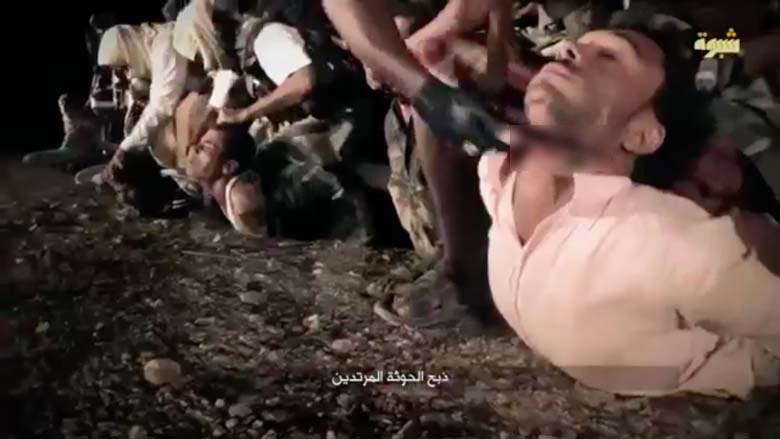 IS tung video tàn sát dã man 14 binh sĩ Yemen - 1