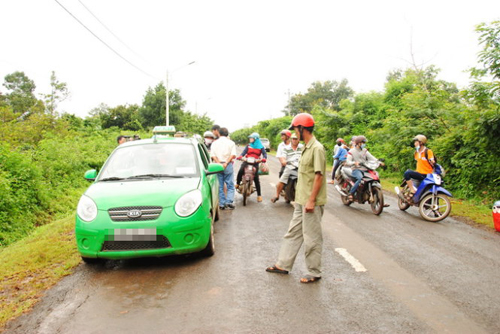 Bắt kẻ cướp taxi chạy từ Hà Nội vào tận Hà Tĩnh - 1