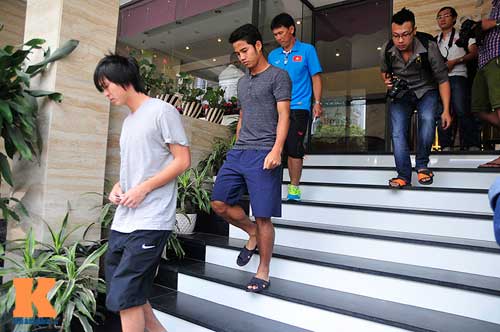 Cầu thủ U23 Việt Nam ngủ một nơi, ăn một nơi - 3