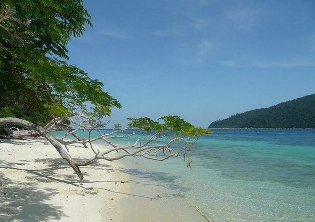 Nếu bạn thích một nơi yên tĩnh thì bạn nên đến đảo Koh Chang (Thái Lan). Nơi đây, bạn sẽ tìm thấy chốn bình yên cho mình và tận hưởng bãi biển cát trắng mịn, khám phá những thác nước, rừng già với vô số những loài động vật hoang dã hay bơi trên biển xanh mát để khám phá những rạn san hô.
