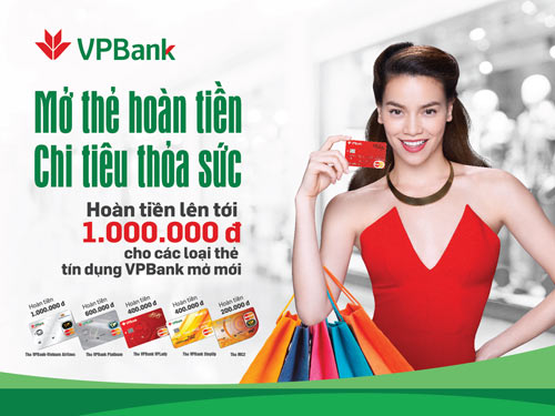 Mở thẻ tín dụng VPBank, nhận ngay tiền mặt - 1