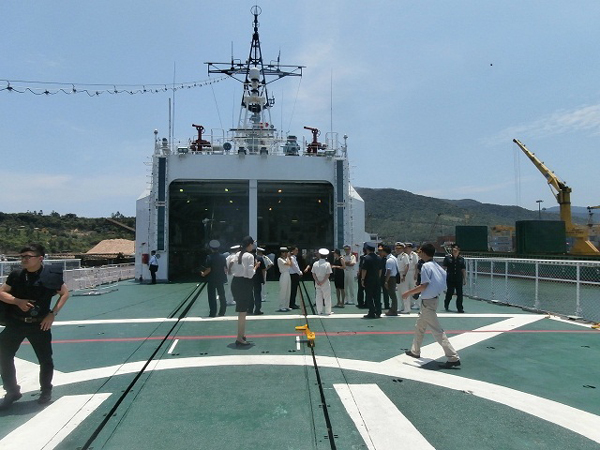 Ngắm tàu Cảnh sát biển Nhật Bản hiện đại thăm Đà Nẵng - 7