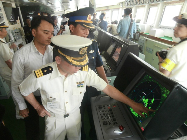 Ngắm tàu Cảnh sát biển Nhật Bản hiện đại thăm Đà Nẵng - 14
