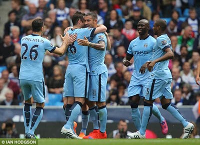 TRỰC TIẾP Man City - QPR: "Nghiền nát" đội khách (KT) - 6