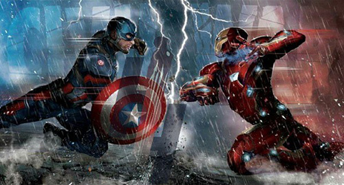 Màn đụng độ kinh hoàng của Iron Man và Captain America - 1