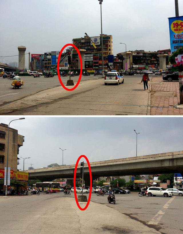 “Ma trận” giao thông ở ngã tư phức tạp nhất Thủ đô - 4