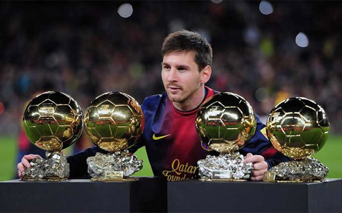 Messi đã có nửa Quả bóng Vàng - 1