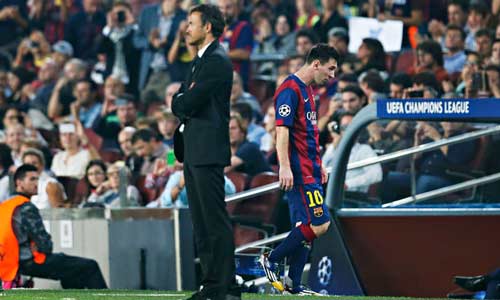 Xích mích với Messi, Enrique có thể rời Barca cuối mùa - 1
