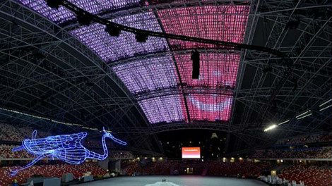 SEA Games Singapore: Hệ thống đèn chiếu laser hiện đại nhất thế giới - 3