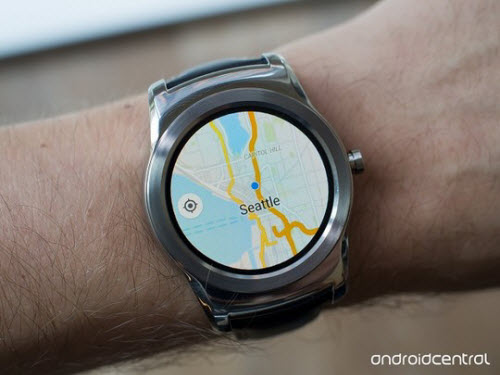 Google Maps xuất hiện trên Android Wear - 1