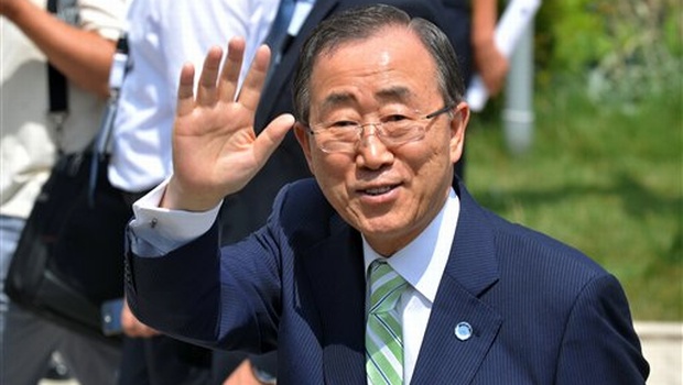 Ngày bận rộn của Tổng thư ký LHQ Ban Ki-moon tại Hà Nội - 1