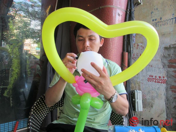Làm bong bóng nghệ thuật kiếm 1 triệu/giờ - 2