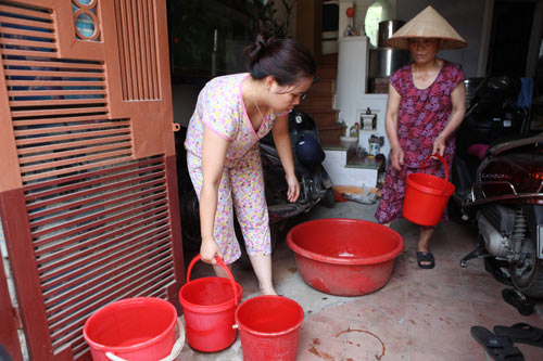 Cảnh báo mất nước cục bộ ở một số quận, huyện Hà Nội - 1