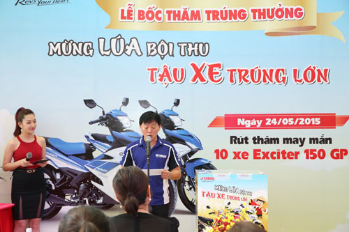 Lộ diện 10 chủ nhân may mắn của 10 xe Exciter GP 150i - 1