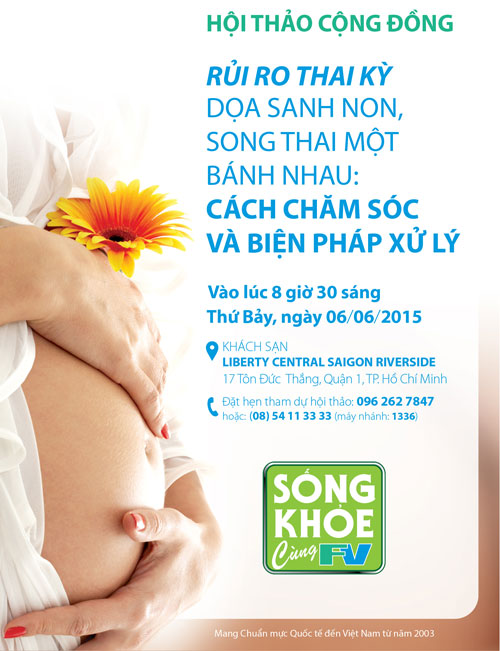 Cơ hội chăm sóc thai kỳ với bác sĩ Singapore tại bệnh viện FV - 1