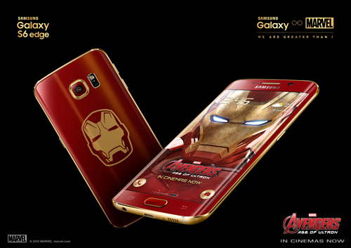 Galaxy S6 Edge Iron Man chính thức ra mắt - 1