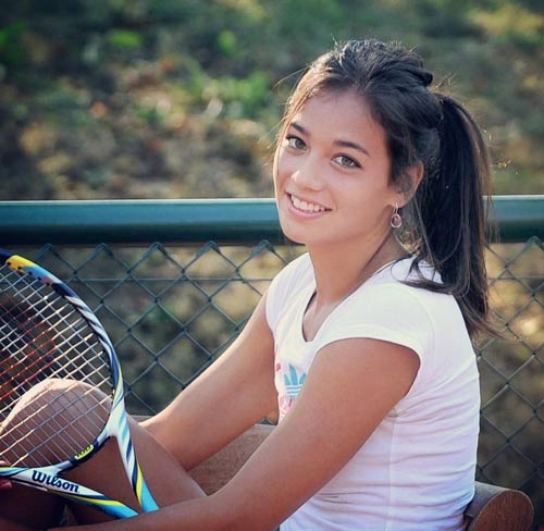 Mỹ nhân gốc Việt đẹp tuyệt trần ở Roland Garros - 1