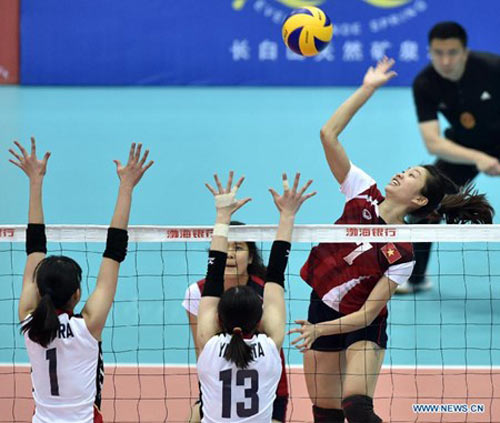Hạ Nhật Bản, ĐT bóng chuyền nữ Việt Nam đoạt hạng 5 - 1