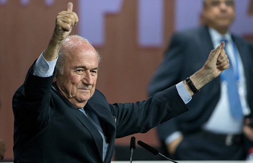 Blatter đắc cử, UEFA dọa tẩy chay World Cup 2018 - 1