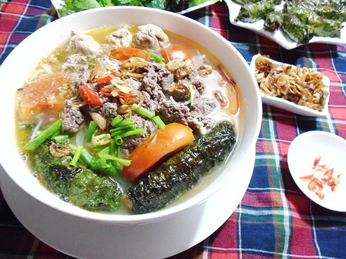 Bún riêu cua ngọt mát cho bữa sáng cuối tuần - 10