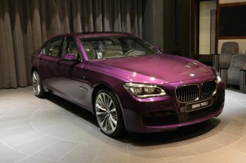 BMW 760Li bản đặc biệt màu tím mới - 1
