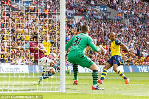 Arsenal - A.Villa: Tưng bừng tiệc bàn thắng - 1