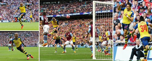 Arsenal lập kỉ lục FA Cup, Wenger đưa học trò "lên mây" - 1