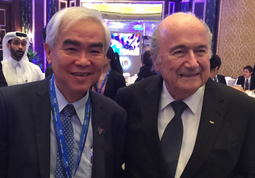 Lá phiếu của bóng đá Việt Nam cho Sepp Blatter - 1