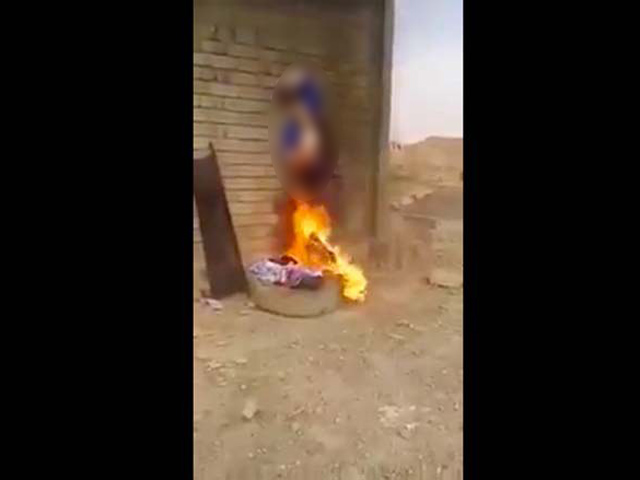 Video: Dân quân Iraq thiêu cháy chiến binh IS - 1
