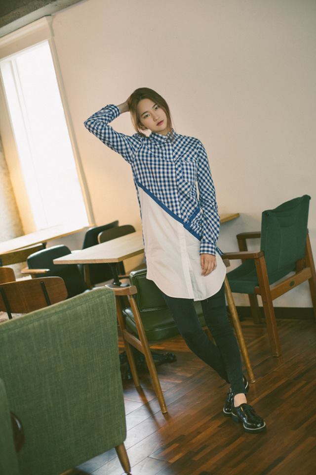 Diện áo sơ mi sành điệu như thiếu nữ Hàn - 8