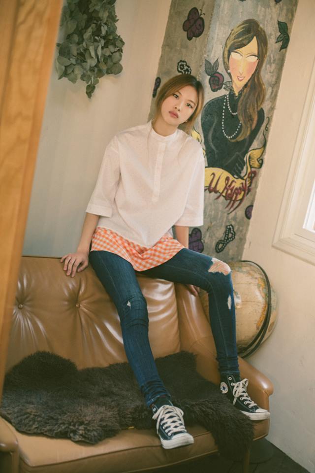 Diện áo sơ mi sành điệu như thiếu nữ Hàn - 6