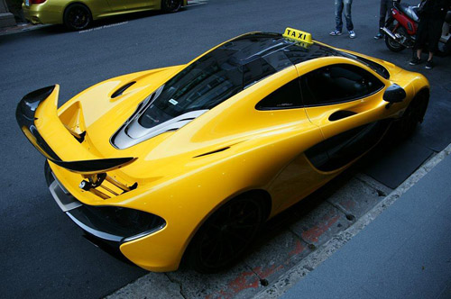 Siêu xe triệu đô McLaren P1 làm &#39;taxi&#39; - 1