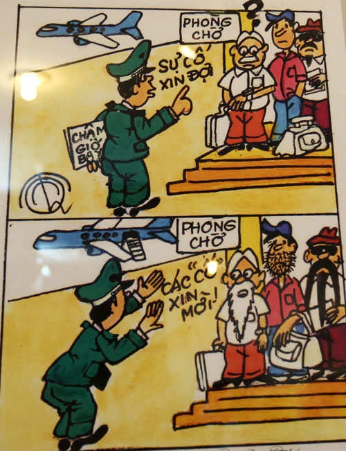 Triển lãm tranh biếm họa về an toàn giao thông 2015 - 8