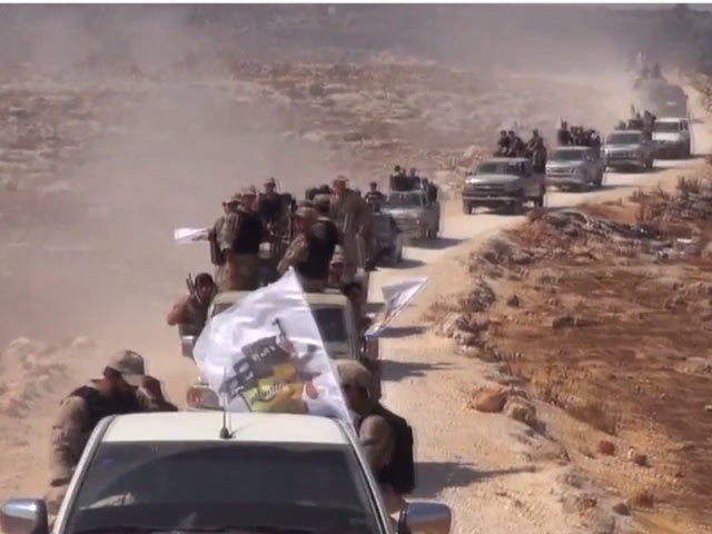 Bị IS đánh rát, quân nổi dậy Syria cầu cứu - 1