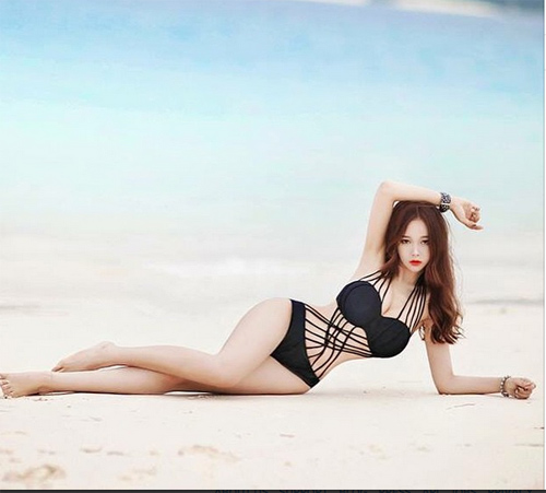 Mặt mộc và mẹo làm đẹp của hot girl xứ Hàn - 2