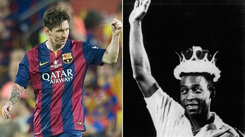 Tầm vóc vĩ đại của Messi chưa thể bằng Pele - 1