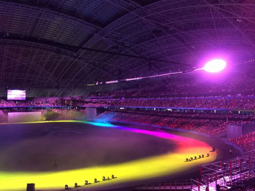Lễ khai mạc SEA Games 28: Singapore phô diễn sự giàu có - 1