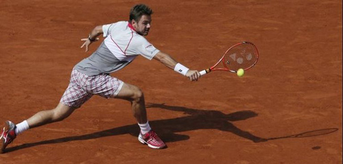 Siêu Wawrinka, siêu trái một tay - 1