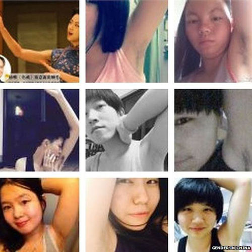 Phát sốt với trào lưu "khoe nách" của phụ nữ Trung Quốc - 3