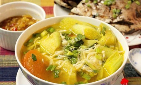 Canh chua nấm kim châm ngọt giòn, thanh mát - 2